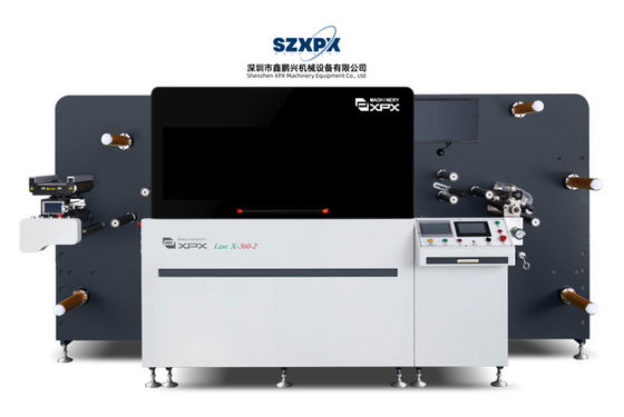 Cut Sheet Knife Break Laser Label Die Cutting Machine Three-phase Five-wire System 380V 40HZ Power Supply