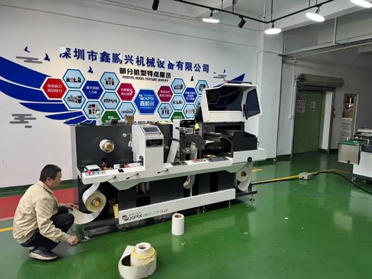 Pantone colors Eighty Percent Coverage Max speed 400m/min Digital Die Cutting And Printing Machine Max feeding width 460mm