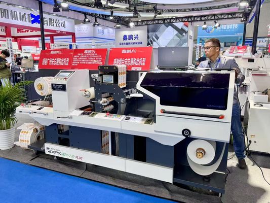 Eighty Percent Coverage Pantone Colors Automatic Sticker Label Die Cutter 450 USD Printing Head Cost